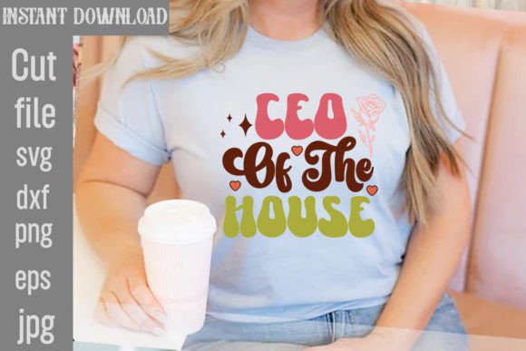 Ceo of the House Retro Design: Graphics and T-Shirt Designs Review