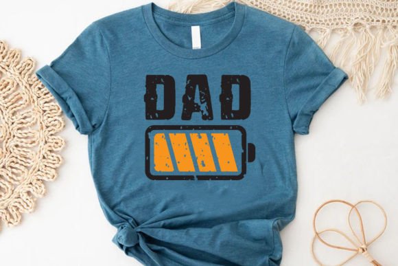 Dad Battery Full Funny Shirt Graphics and T-Shirt Designs Review