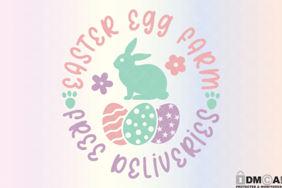 Easter Egg Farm Svg PNG: Graphics and Print Templates Review