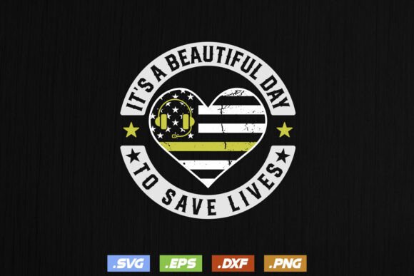 Funny 911 Dispatcher Flag T-shirt Design Graphics and T-Shirt Designs